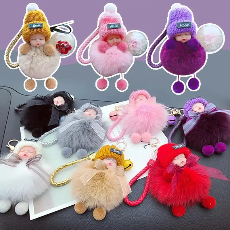 Roztomilá simulačná plyšová škúliaca bábika