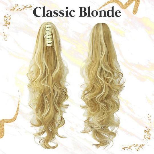 Pump-Hair Clip In vlnitý chvost – Obrázok 2