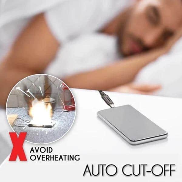 Nylonový kábel s rýchlym nabíjaním s automatickým vypínaním – Obrázok 2