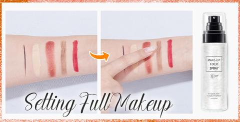 Zamatový fixačný sprej na make-up – Obrázok 3