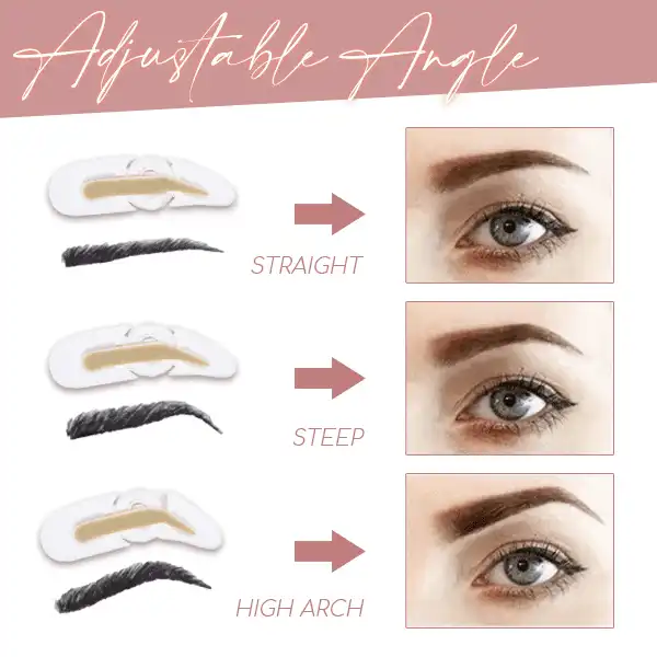 Okamžitá pečiatka na obočie Fleekin – Obrázok 3