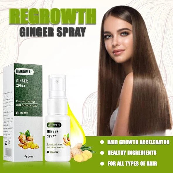 GingerGrowth sprej proti vypadávaniu vlasov – Obrázok 3