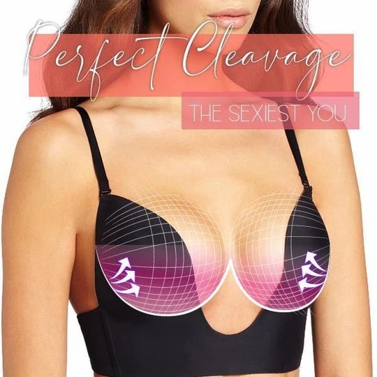 LaxChic U-Plunge podprsenka s nízkym chrbtom – Obrázok 3