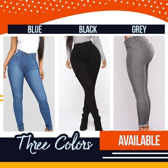 Stretch džínsy perfektného tvaru – Obrázok 3