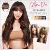 3D predlžovanie vlasov Clip-In Bangs