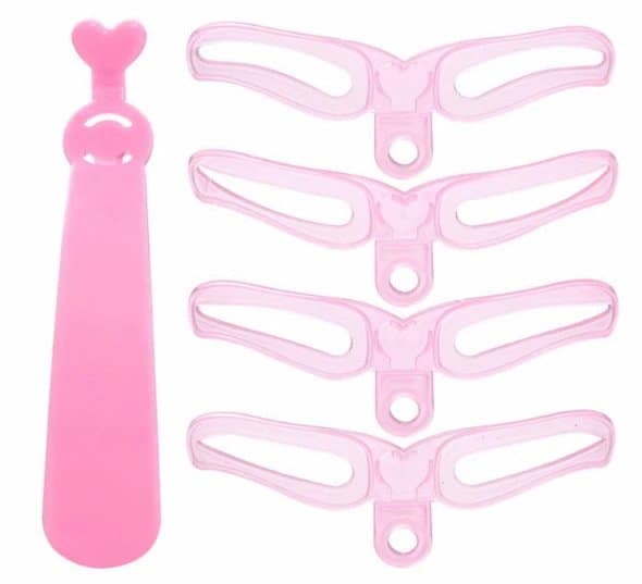 Šablóna na okamžité tvarovanie obočia (4ks sada) – Obrázok 4