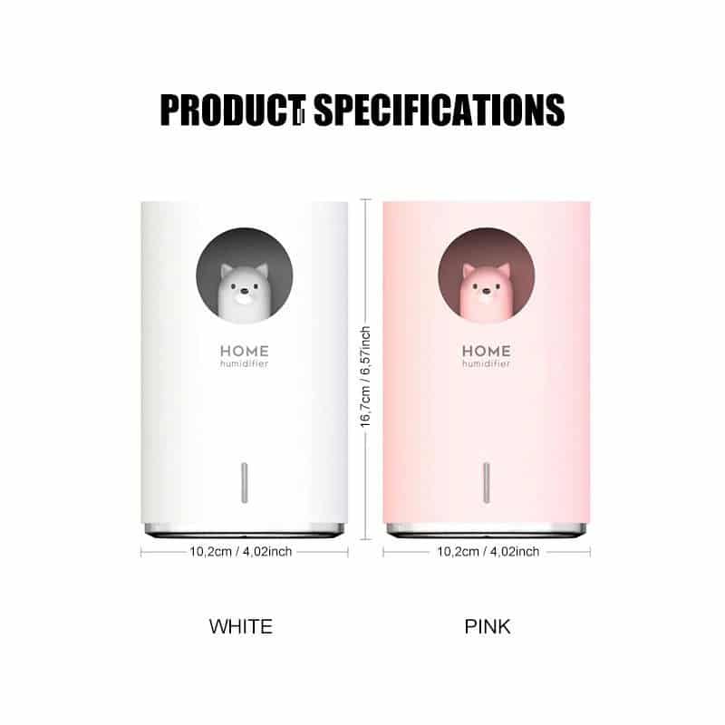 USB aróma difuzér zvlhčovača – Obrázok 4