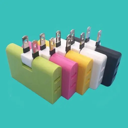 Otočný zásuvkový prevodník 3ks