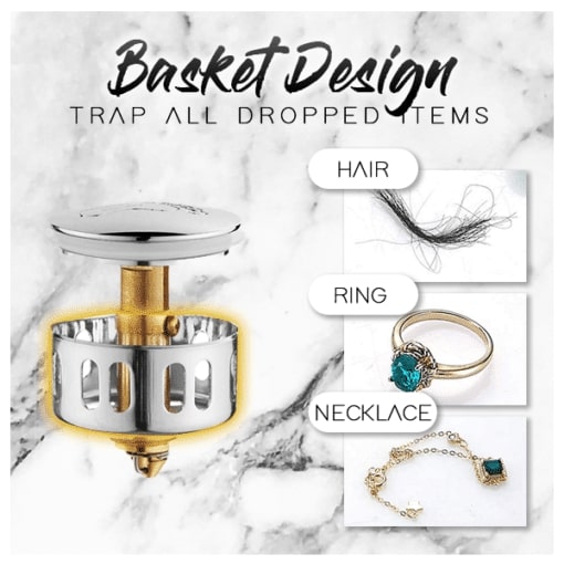 Nerezové jadro Push-Type Bounce